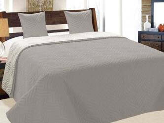 Obojstranné Prehozy Vigo II 011 Sivá 180x220+2x40x40