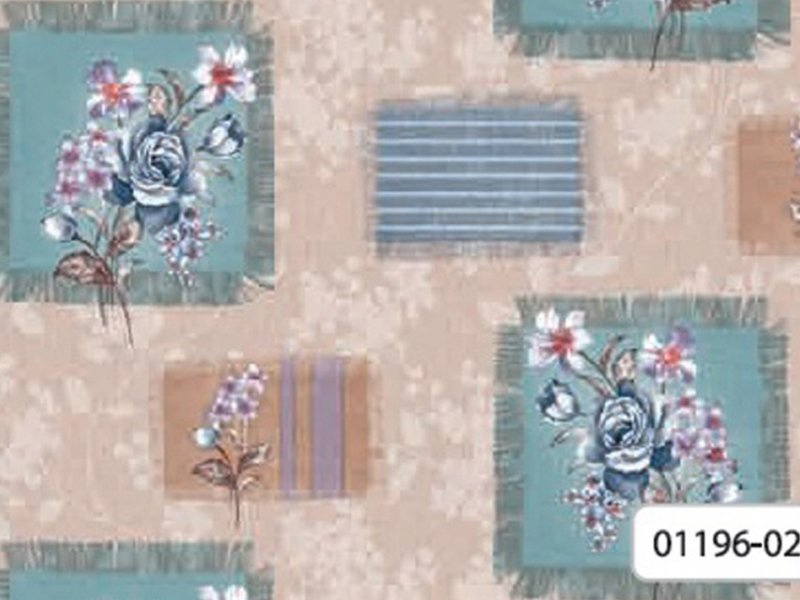 PVC Obrusy s Textilným Podkladom Florista 1196-02