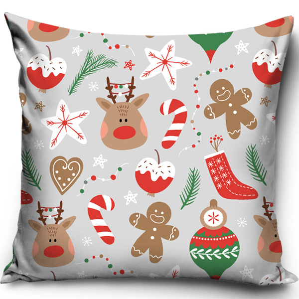 Dekoračná Obliečka na Vankúš Vianočná XMAS 203017 40x40cm