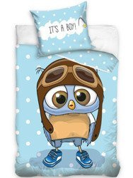 Obliečky U & Me Sova 1021