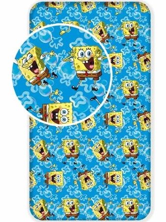 Bavlnená Plachta SpongeBob Squarepants SBOB 17 90x200 cm
