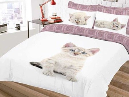 Bavlnené Posteľné Súpravy Skyline Mačka