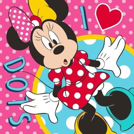 Detský Uteráčik Disney Minnie Mouse 065 30x30 cm