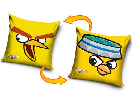 Obojstranná Obliečka na Vankúš Angry Birds 8002 40x40 cm