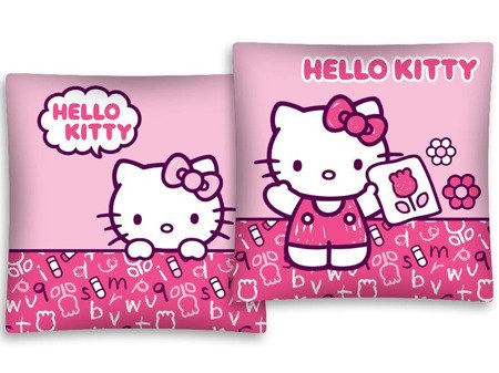 Obojstranná Obliečka na Vankúš Hello Kitty 15 40x40 cm