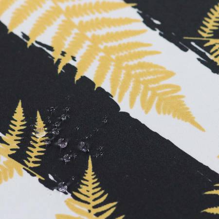 Vonkajší Vodeodolný polyesterový záhradný obrus Papraďový list Okrúhly 