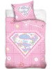 Detské Obliečky 100x135+40x60 Super Baby Ružová